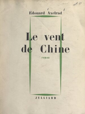 cover image of Le vent de Chine